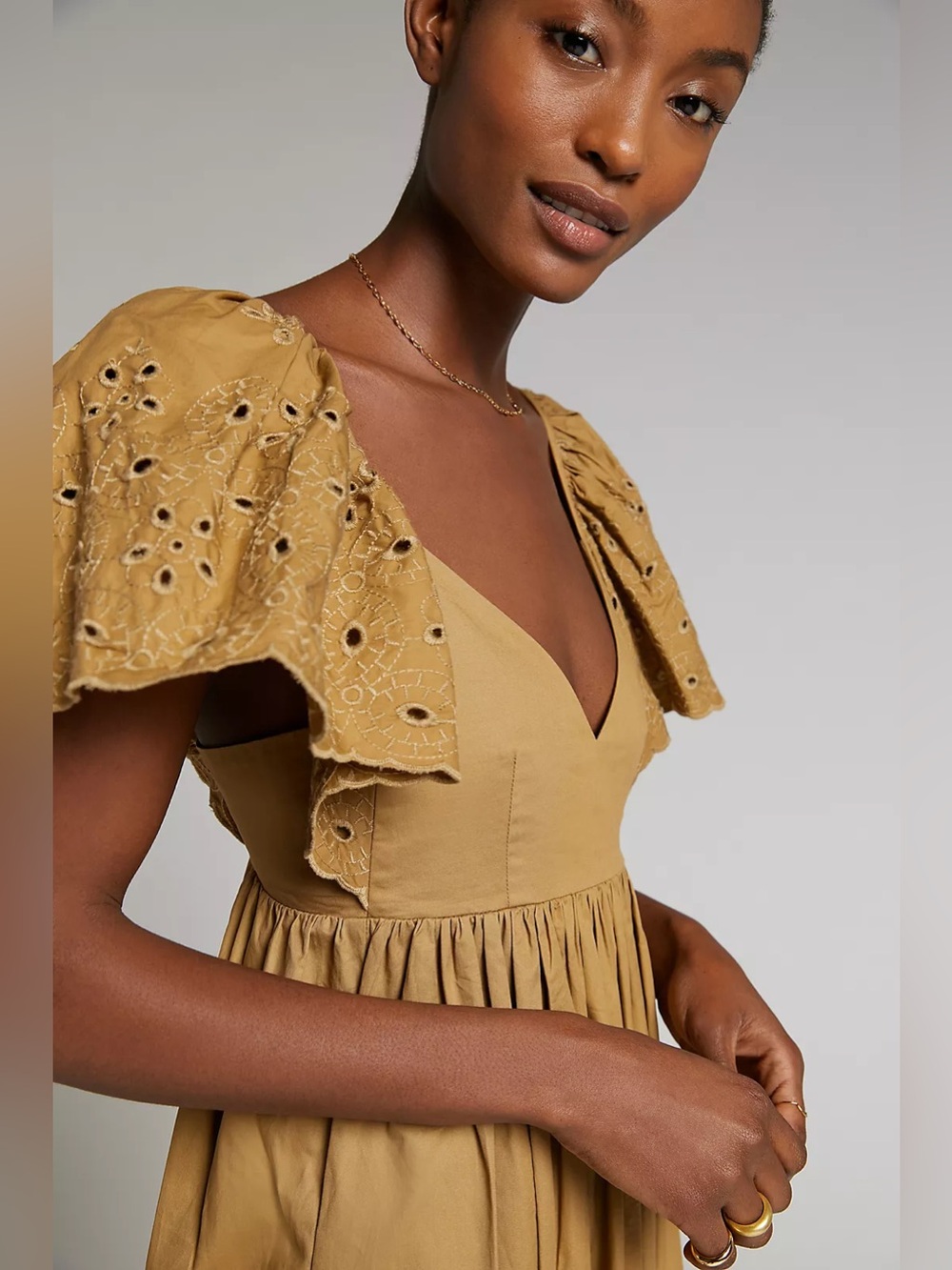 Anthropologie En Saison Hayley Flounced Maxi Dress - Picture 3 of 12